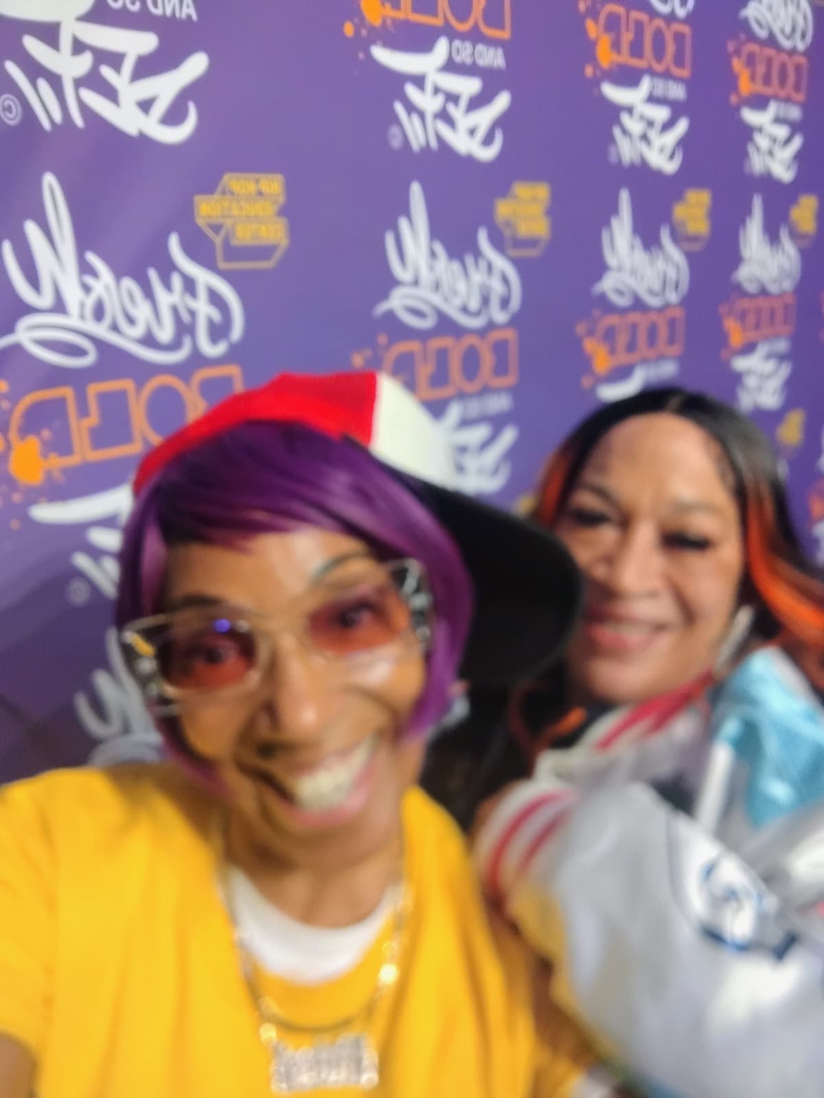 HANGING OUT WITH MY GIRL SPARKY DEE THE HIP HOP LEGEND