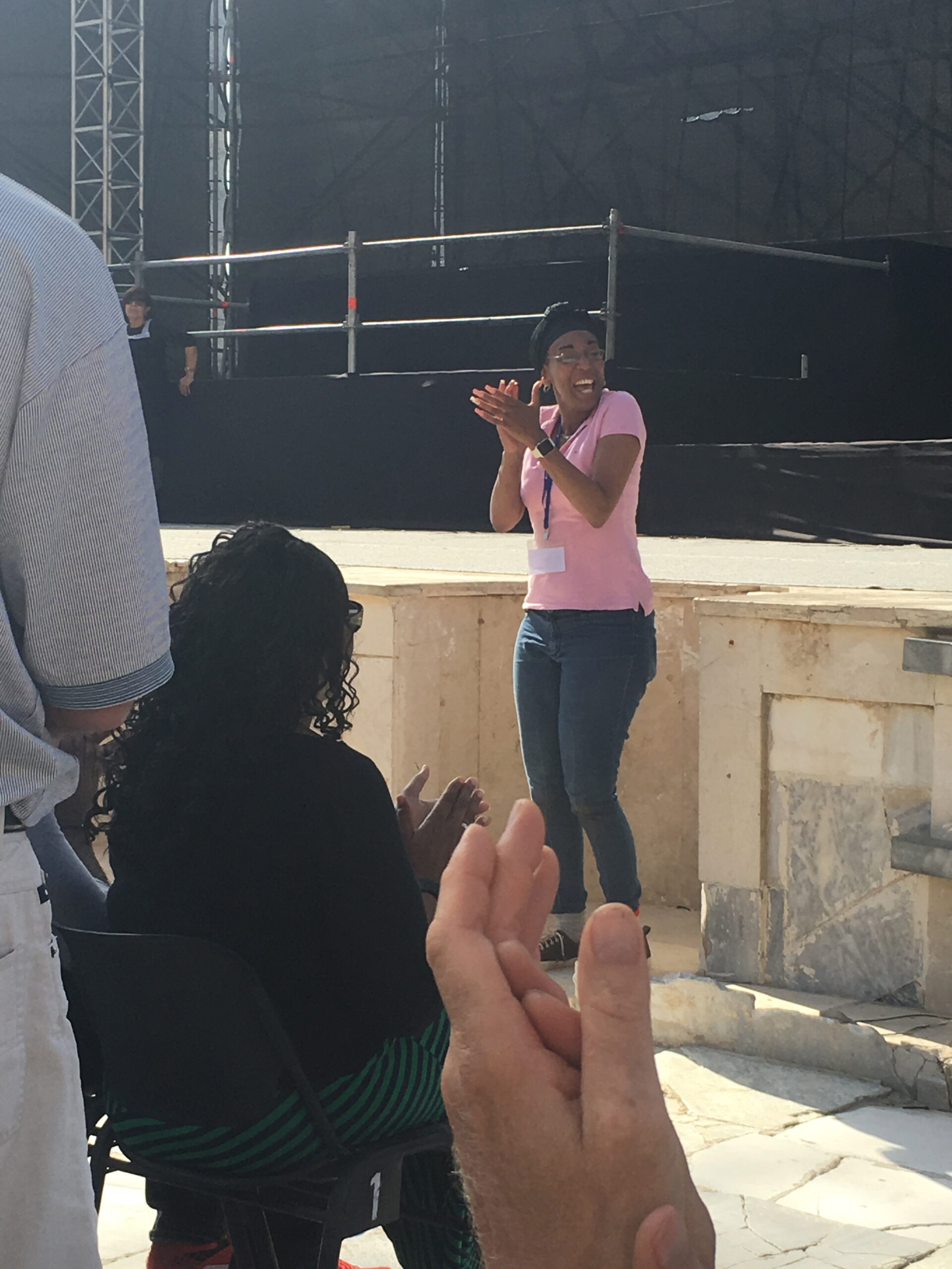 Performing in israel